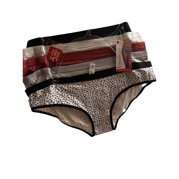 Skinnygirl Other - Skinny Girl Cotton Spandex Bikinis SG9860 5 Pack MRSP $38